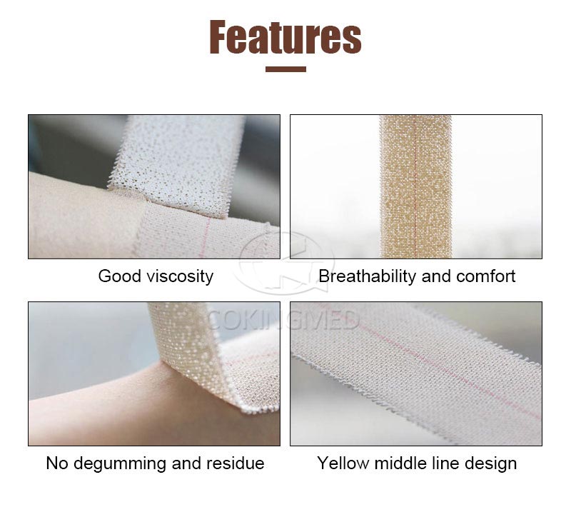 Heavy-adhesive Elastic Bandage EAB (Single Spread With Glue)