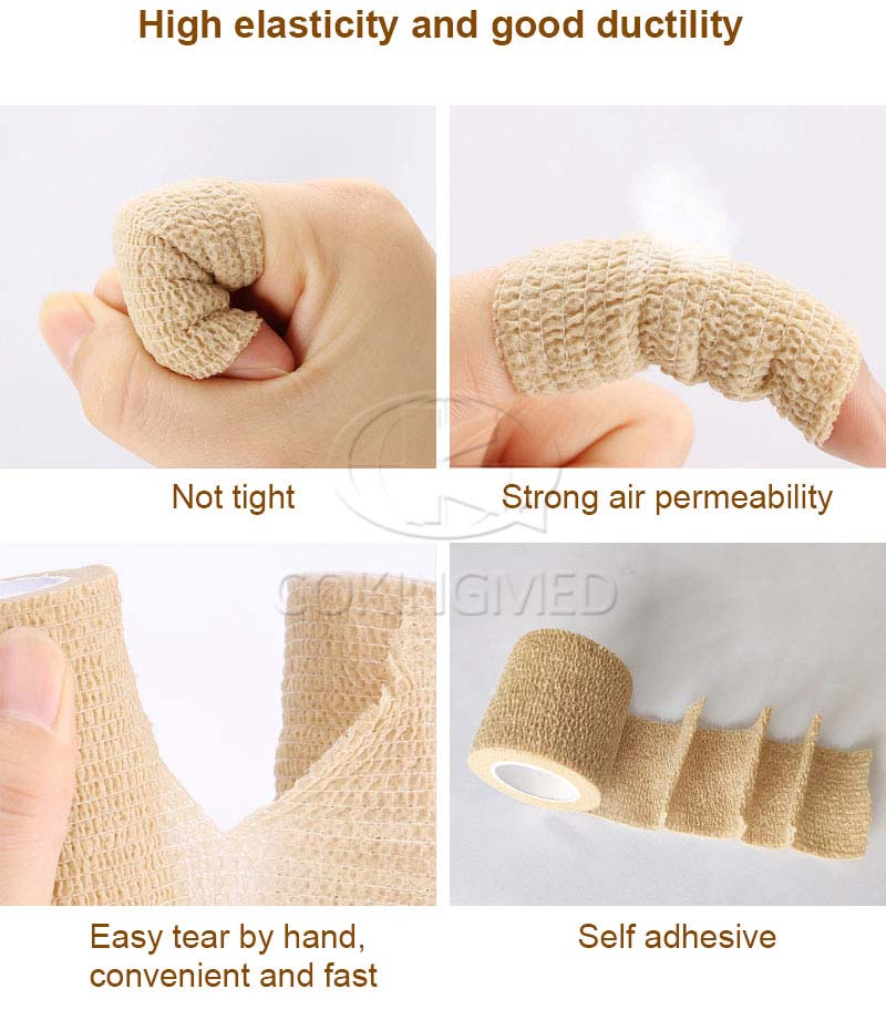 Non Woven Self Adhesive Elastic Bandage